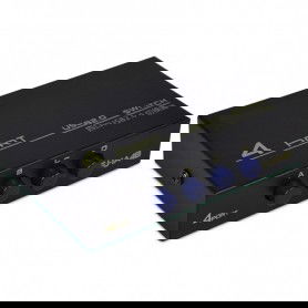 DrPhone Pswitch2 4-poorts USB 2.0 USB-schakelaar Switch Box - Deel 2 PC’s met 1 Printer etc -Zwart