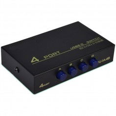 Dr. Phone-DrPhone Pswitch2 4-poorts USB 2.0 USB-schakelaar Switch Box - Deel 2 PC’s met 1 Printer etc -Zwart€ 29,95€ 24,75DrPhoneHub8720118089361