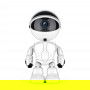 DrPhone CCS5 – Robot WiFi Camera – Tweerichtings Audio – PTZ (PAN & TILT) Bewegingsdetectie – App IOS & Android - Wit
