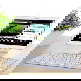 Elementkey Draadloos Bluetooth Keyboard Tablets / Computers / TV Wireless Toetsenbord Windows / IOS en Android Wit