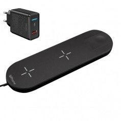 Dr. Phone-DrPhone Wicharge3 10W Qi Draadloze oplader – Geschikt voor Smartphones / iOS Smartwatch 38 t/m 44MM - & iOS - zwart€ 39,95€ 33,02DrPhoneDockingstation8720118060193