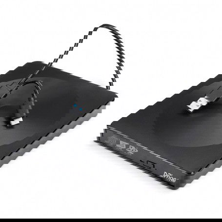 Dr. Phone-DrPhone DW6 Draagbaar Externe CD DVD +/- RW Optische drive - USB 3.0 & Type-C - Brander - Rewriter - Writer Reader – Zwart€ 44,95€ 37,15DrPhoneDVD/RW Spelers8720118675601
