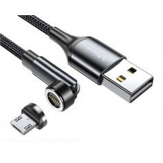Dr. Phone-DrPhone iONIC- 540º Roterende Magnetische Kabel - 3A - Voor MICRO USB - 480Mbp/s Data Transmissie - 1 Meter - Zwart€ 11,95€ 9,88DrPhoneTelefoniekabel8720118361078