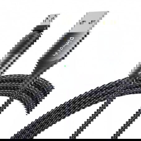 Dr. Phone-DrPhone D20 - 180º Draaiende Kabel - Nylon Oplaadkabel - Voor Micro USB - Data Transmissie + Laden - 1.2 Meter - Zwart€ 11,95€ 9,88DrPhoneTelefoniekabel8720118361092