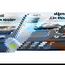 Dr. Phone-DrPhone A7 Deluxe Magnetische Smartphone Auto Houder- Sterkere 8X magneten N52 - 360° rotatie - Dashboard houder - Zwart€ 12,95€ 10,70DrPhoneSmartphone / Tablet / Laptop Houders8720118098943