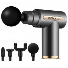 Dr. Phone-DrPhone - Massage pistool - Vier Massage Hoofden - Fysieke Ontspanning en Pijnbestrijding - Grijs€ 54,95€ 45,41DrPhoneGezondheid8720118483756