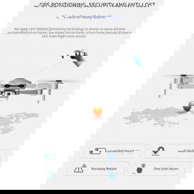 Dr. Phone-LUXWALLET Nocchi 4D - 30 KM/h - 230 Gram - 5Ghz WiFI GPS Drone (500meter) - 4K Camera - Live Video + 2 Accu + Opbergcase€ 179,95€ 148,72DrPhoneRC Drone8720118218938
