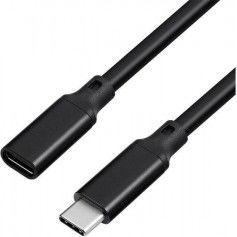 Dr. Phone-DrPhone CHX10 - USB-C 3.1 Gen 2 naar Type-C female – Data - 4K Audio + Video - 100W PD Verleng Kabel - Oplaadkabel - 1 Meter€ 18,95€ 15,66DrPhoneKabels8720118825716