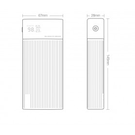 Dr. Phone-DrPhone KL1 – Powerbank 20000mAh 3.7V 74Wh – Qualcom 3.0 – PD 3.0 (Power Delivery) – Smart Led Display – Zwart€ 44,95€ 37,15DrPhonePowerbanks / Accu's8720118101797