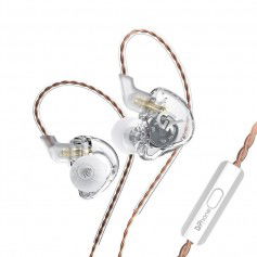 Dr. Phone-DrPhone VK2 In-ear Bedrade 3,5 mm Oordoppen met Microfoon – HiFi Stereo oordopjes – Passieve geluidsreductie – Transparant€ 29,95€ 24,75DrPhoneIn-ear Oordoppen8720118101896