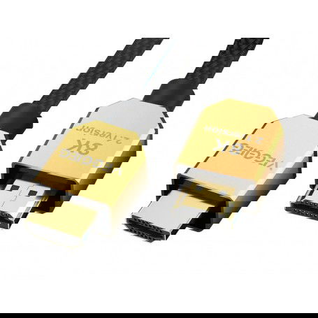 Dr. Phone-DrPhone VEGGIEG Series HDMI naar HDMI 2.1 Kabel - 8K 60Hz - 4K 120Hz - 48Gbps - Ultra Hoge Snelheid - HDR 10 & eARC – 1 Meter€ 17,95€ 14,83DrPhoneHDMI Kabels8720118012598