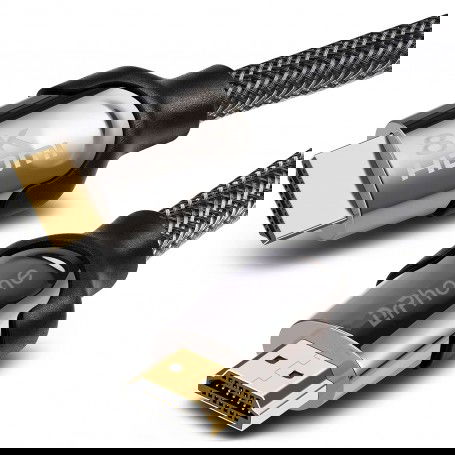 Dr. Phone-DrPhone HSH1 8K HDMI 2.1-kabel - 48Gbps Ultra HD-kabel - 8K@60HZ - 4K@120Hz - eARC - HDR10 -HDCP 2.2/2.3/Dolby/3D/VRR – 1M€ 27,95€ 23,10DrPhoneHDMI Kabels8720118101902