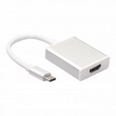 Dr. Phone-DrPhone - USB-C Naar HDMI - 4K Type-C Adapter - 3840 x 2160 Ultra HD 4K - - Zilver€ 11,95€ 9,88DrPhoneHub8720118133798