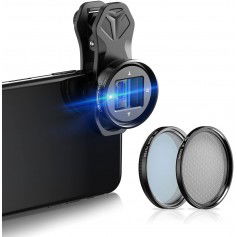 Dr. Phone-DrPhone APL4 1.33x Anamorphic Lens 4K HD Breedbeeld Video/Foto Lens met CPL & Star Filters - Zwart€ 59,95€ 49,55DrPhone(Telefoon) Opzet Lens / Lenzen8720118101957