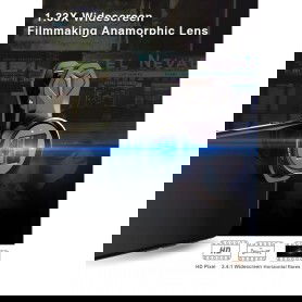 Dr. Phone-DrPhone APL4 1.33x Anamorphic Lens 4K HD Breedbeeld Video/Foto Lens met CPL & Star Filters - Zwart€ 59,95€ 49,55DrPhone(Telefoon) Opzet Lens / Lenzen8720118101957