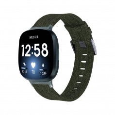 Dr. Phone-DrPhone FVS Geweven Nylon band – Canvas Smartwatch Armband Geschikt voor Fitbit Versa 3 / Fitbit Sense - Groen€ 12,95€ 10,70DrPhoneWearablebandje8720118095560