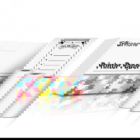 Dr. Phone-DrPhone Thermisch Papier Voor PIX15/M02X Draagbare Multifunctionele Printer Labels 3 Kleuren - Wit€ 14,95€ 12,36DrPhoneSticker8720118745014