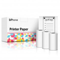 Dr. Phone-DrPhone Thermisch Papier Voor PIX15/M02X Draagbare Multifunctionele Printer Labels 3 Kleuren - Wit€ 14,95€ 12,36DrPhoneSticker8720118745014