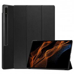 Dr. Phone-DrPhone Smart Tri-Fold Cover - Geschikt voor Galaxy Tab SM S8 Ultra/x900/x906 - PU lederen Hoes - Opvouwbare Stand - Zwart€ 20,95€ 17,31DrPhoneTablethoes8720118736128