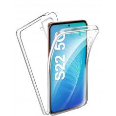 Dr. Phone-DrPhone Dual TPU Case – Geschikt voor S22- 360 Graden Cover - Voor en Achter Volledig Bescherming - Transparant ( Geen Stippels)€ 9,95€ 8,22DrPhoneSamsung8720118736401