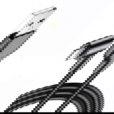 Dr. Phone-DrPhone D10 - 90° Haakse Lightning oplaadkabel - 2.4A Snel Laden - 1 Meter kabel - Zwart€ 9,95€ 8,22DrPhoneTelefoniekabel8720118911815