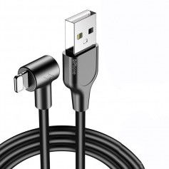 Dr. Phone-DrPhone D10 - 90° Haakse Lightning oplaadkabel - 2.4A Snel Laden - 1 Meter kabel - Zwart€ 9,95€ 8,22DrPhoneTelefoniekabel8720118911815