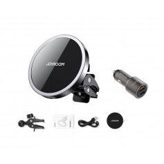 Dr. Phone-DrPhone JRZ Magnetische Draadloze Autolader / Ventilatie Houder - 15W – Geschikt voor de iPhone 12/13 Pro/Pro Max/Mini€ 39,95€ 33,02DrPhoneAutoladers8720118102398