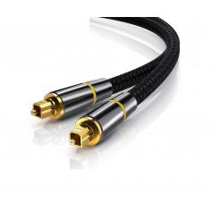 Dr. Phone-DrPhone Digitale Optische Audio Kabel - Toslink – SPDIF voor o.a Dolby Digital Receiver / TV / Sound Bar - 2 Meter - Zwart€ 19,95€ 16,49DrPhoneAudiokabels8720118736531