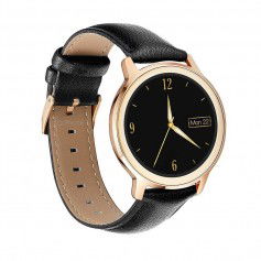 Dr. Phone-DrPhone NY3 - Nederlands Smartwatch voor Dames / Vrouwen Luxe Horloge - Stappenteller - Hartslagmeter - Leder Zwart€ 69,95€ 57,81DrPhoneSmartwatch8720118361542