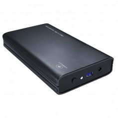 Dr. Phone-LUXWALLET DM35 Externe Harde Schijf Behuizing - Geschikt voor 2.5/3.5 inch SATA 3.0 – USB 3.0 – SSD/ HDD Behuizing - Zwart€ 54,95€ 45,41LUXWALLETHarde Schijf Behuizing8720118264034
