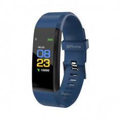 Dr. Phone-DrPhone KS1 – Bluetooth Sporthorloge – IP67 Waterdichte Sporthorloge – Met Bloeddruk En Hartslagmeter – Mobiele App - Blauw€ 29,95€ 24,75DrPhoneSporthorloge8720118455982