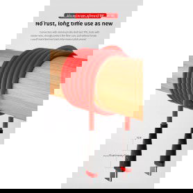 Dr. Phone-LUXWALLET SL9 USB C naar USB C kabel - 3A (Max) - 65W PD Snel opladen – Nylon Gevlochten – Dataoverdracht - 1M - Zwart/Rood€ 12,95€ 10,70LUXWALLETTelefoniekabel8720118264058