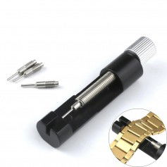 Dr. Phone-DrPhone IX2 Compact - Metalen Inkortset voor schakel horlogebanden tot 30mm breed + 3 extra pinnetjes - Zwart€ 9,95€ 8,22Home8720118361580