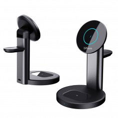 Dr. Phone-DrPhone LegendXII Magnetische 15W Qi Snelle Draadloze oplader – Geschikt voor iPhone 15/14/13/12 /Apple Watch 7 / Airpods 2/Pro€ 59,95€ 49,55DrPhoneDockingstation8720118816127