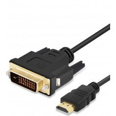 Dr. Phone-DrPhone DVD1 High Speed DVI-D Dual Link naar HDMI adapter Kabel 1.8 METER - Goud vergulde connectoren Full HD€ 11,95€ 9,88DrPhoneHDMI Kabels8720118675069