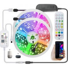 Dr. Phone-Drphone AG01 - LED Strip RGB - 5 METER - WiFi - Draadloos - Amazon Alexa / Google Home - Smart Life / Tuya - App Bediening€ 34,95€ 28,88DrPhoneVerlichting8720118337264