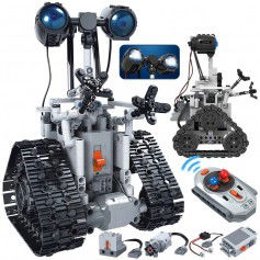 Dr. Phone-DrPhone ZLX Tech - Intelligente RC Robot Speelgoed met Bediening - 408 Onderdelen - Elektrische Bouwspeelgoed€ 59,95€ 49,55DrPhoneRC Robot8720118740828