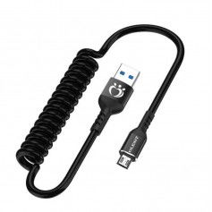Dr. Phone-Olesit Intrekbare Micro USB Flexibele Elastische Koord Snel Lader – 3.0A – 150 CM – Zwart / Zilver€ 9,95€ 8,22DrPhoneKabels6971083491686