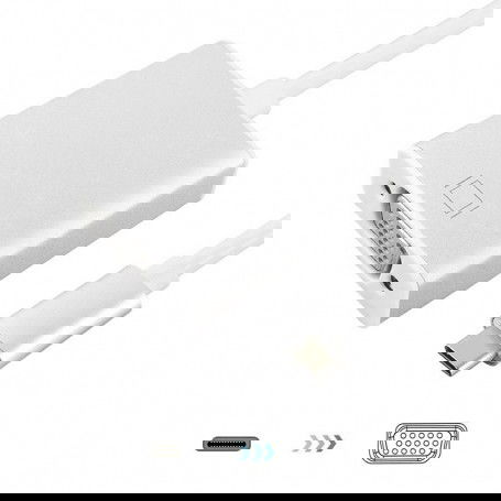 Dr. Phone-DrPhone® USB-C naar VGA Adapter USB 3.1 Type C Man-vrouw VGA Converter Kabel 1080P - Kabel€ 12,95€ 10,70Home8720118739327