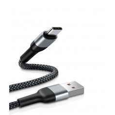 Dr. Phone-DrPhone SC2 True® - 5A SuperCharge Gevlochten USB-C Kabel - Data + Oplaadkabel Type-C - 1 Meter - Zwart€ 10,95€ 9,05DrPhoneKabels8720118738368