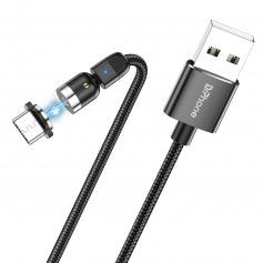 Dr. Phone-DrPhone LINI - Lightning Apple Magnetische kabel – Voor iPad & iPhone - 2.4A - Nylon Gevlochten 540° Graden Roterend - Zwart€ 10,95€ 9,05DrPhoneKabels8720118012109