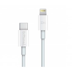 Dr. Phone-DrPhone Z Series - MFI Kabel - PD 1m - 9V Ondersteuning - Fast Charging iPhone / iPad Kabel USB-C naar Lightning kabel iPhone X€ 18,95€ 15,66DrPhoneKabel & Lader8720118137055