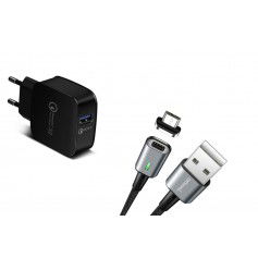 Dr. Phone-DrPhone 18W Snellader Adapter/Stekker - Thuislader + DrPhone iCON Premium Micro USB Magnetisch voor Tablet / Smartphone€ 17,95€ 14,83DrPhoneHome8720118998717