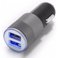 Dr. Phone-Olesit Autolader 3.1A oplader - 2 USB poorten - 5V/1.0 + 2.1A - Lader- Zwart of Zilver€ 9,95€ 8,22OlesitAutoladers7091138865411