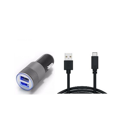 Dr. Phone-Olesit Autolader 3.1A - 2 USB poorten - 5V/1.0 + 2.1A - Lader + Type C Kabel 1m - Geschikt voor o.a Samsung Galaxy S9€ 12,95€ 10,70OlesitAutoladers7091139169440