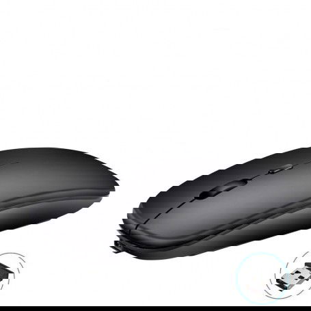 Dr. Phone-Elementkey DM10 Draadloze Stille Muis - 2.4G Wireless- Oplaadkabel - Silent Button - 1600 DPI Optische muis - Zwart€ 17,95€ 14,83ElementkeyMuis7091139444479