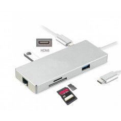 Dr. Phone-DrPhone Premium 7 in 1 - Type-C Hub- HDMI Adapter 2K + Ethernet RJ45 100Mbps + USB 3.0/USB2.0/PD/MicroSD/Thunderbolt 3€ 42,95€ 35,50DrPhoneHub / Adapter7091136764860