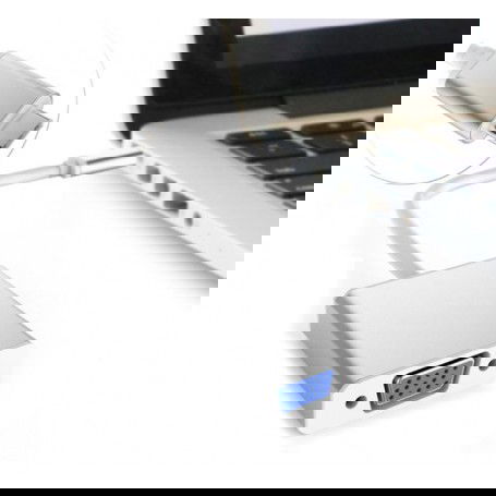 Dr. Phone-DrPhone - USB 3.1 Type C - Thunderbolt 3 - USB-C Naar VGA Converter Type C VGA Adapter Kabel - 10 GBPS - Zilver€ 12,95€ 10,70DrPhoneAdapter/Converter8720118913826