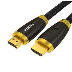Dr. Phone-DrPhone Hi-Speed PRO® HDMI naar HDMI Kabel 2.0 - Gouden Connectoren - 3 Meter - Audio + Video - 18GBPS - 3D/4K (60Hz)- Ethernet€ 17,95€ 14,83DrPhoneKabels8720118006832