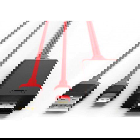 Dr. Phone-DrPhone HD - Lightning naar HDMI HDTV-adapterkabel Plug & Play 1080p - voor iOS-apparaten iPhone / iPad - 2 Meter€ 19,95€ 16,49DrPhoneHDMI Kabels8720118620427